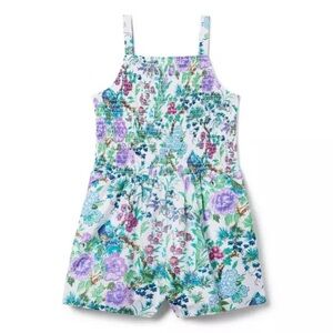 NWOT Janie and Jack Tween The Mia Smocked Romper, Size 18